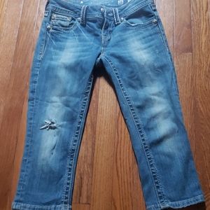 Miss Me size 26 crop jean